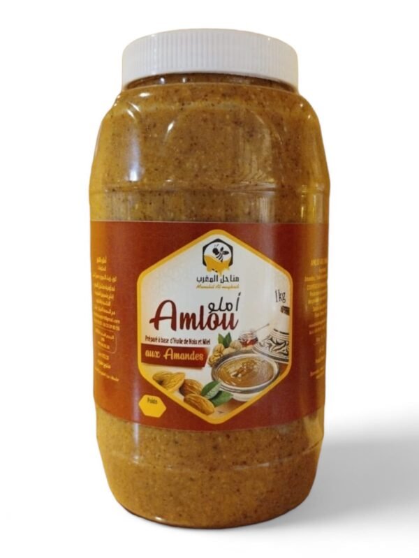 Amlou Huile de noix Et miel pure - أملو بزيت الجوز والعسل الحر