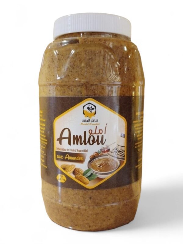Amlou Argan Et miel pure - أملو بأركان والعسل الحر