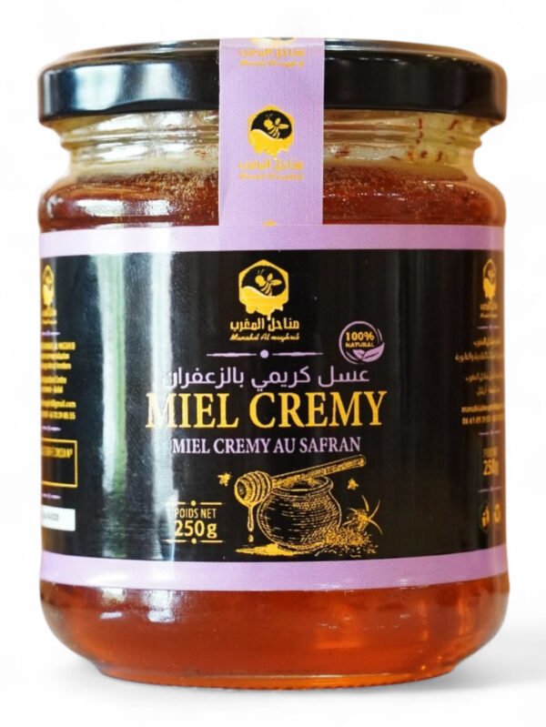 Miel crémeux au Safran - عسل كريمي بالزعفران